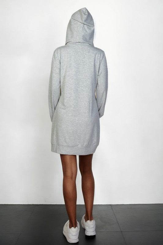 French Terry Hoodie Dress - Shop Style & More | Fresh Looks, Everyday Deals & Free Shipping