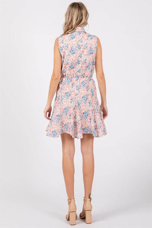 Floral Eyelet Mini Dress - Shop Style & More | Fresh Looks, Everyday Deals & Free Shipping
