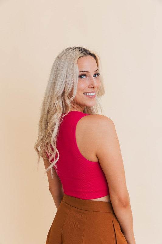 Ultra Comfy Everyday Ribbed Crop Top - Shop Style & More | Fresh Looks, Everyday Deals & Free Shipping