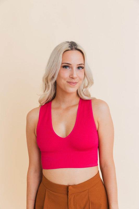 Ultra Comfy Everyday Ribbed Crop Top - Shop Style & More | Fresh Looks, Everyday Deals & Free Shipping