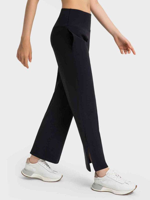 Slit Sport Pants - Shop Style & More | Fresh Looks, Everyday Deals & Free Shipping