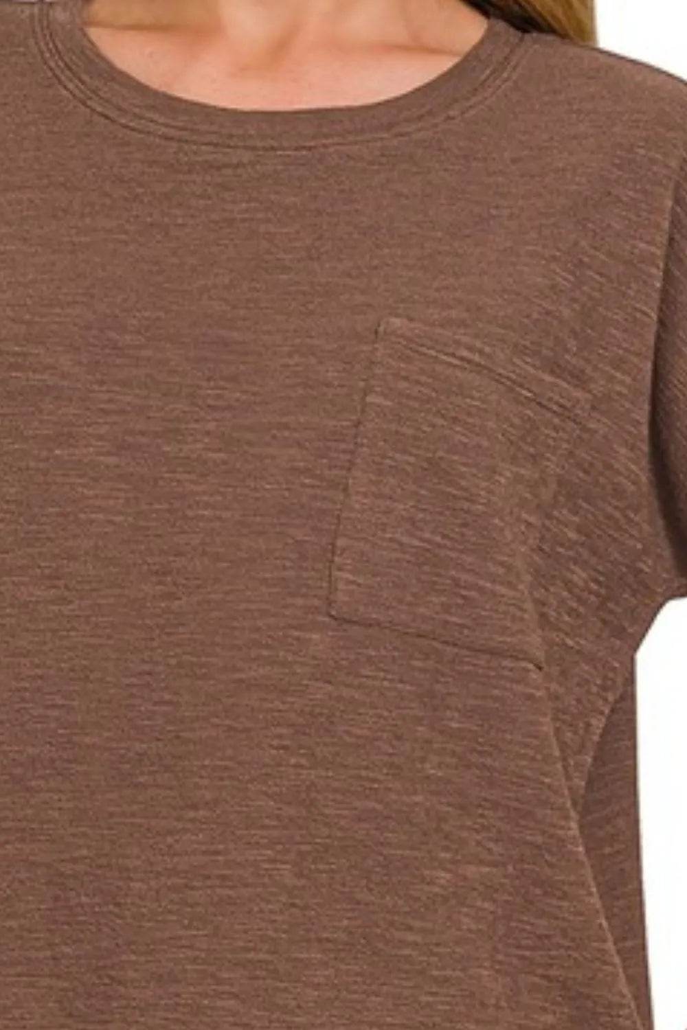 Zenana Round Neck Short Sleeve T-Shirt - Shop Style & More | Fresh Looks, Everyday Deals & Free Shipping
