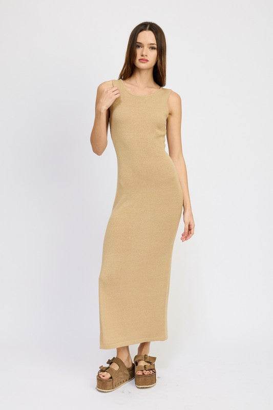 CROCHET MAXI DRESS WITH BACK TIE DETAIL - Shop Style & More | Fresh Looks, Everyday Deals & Free Shipping