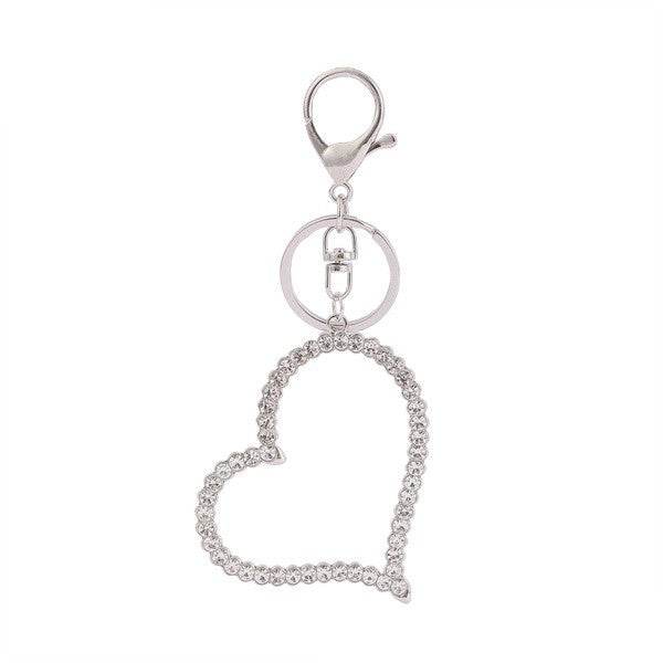 LARGE RHINESTONE HEART KEY HOLDER - Shop Style & More | Fresh Looks, Everyday Deals & Free Shipping