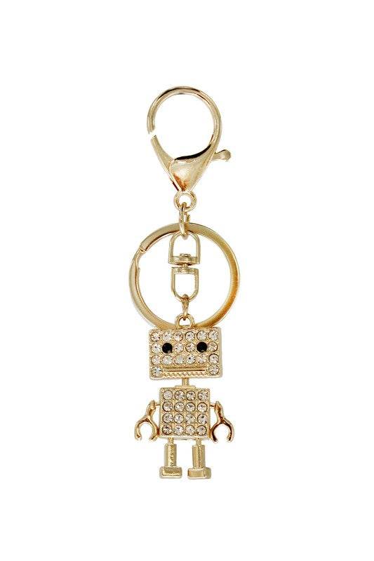 RHINESTONE ROBOT KEY HOLDER - Shop Style & More | Fresh Looks, Everyday Deals & Free Shipping