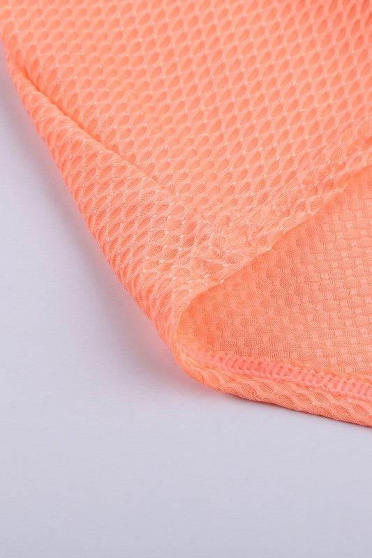 Orange Printed Splicing Racerback Tankini - Shop Style & More | Fresh Looks, Everyday Deals & Free Shipping