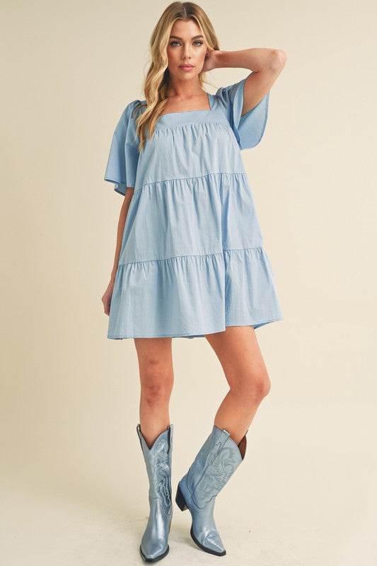 Samone Poplin Dress - Shop Style & More | Fresh Looks, Everyday Deals & Free Shipping