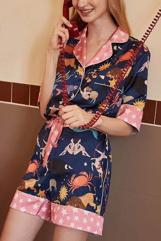 Printed two piece pajama set - Shop Style & More | Fresh Looks, Everyday Deals & Free Shipping