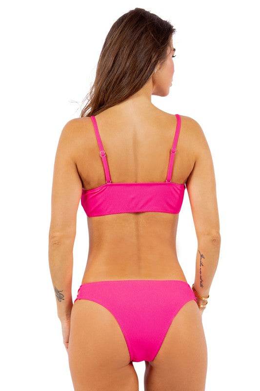 Two Piece Bikini with Lace Cut Out - Shop Style & More | Fresh Looks, Everyday Deals & Free Shipping