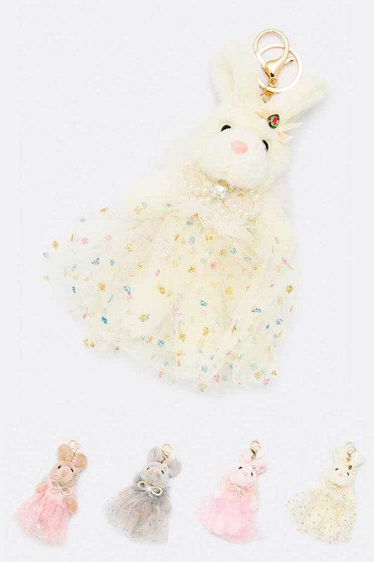 Bunny Keychains Set 4 PCS - Shop Style & More | Fresh Looks, Everyday Deals & Free Shipping
