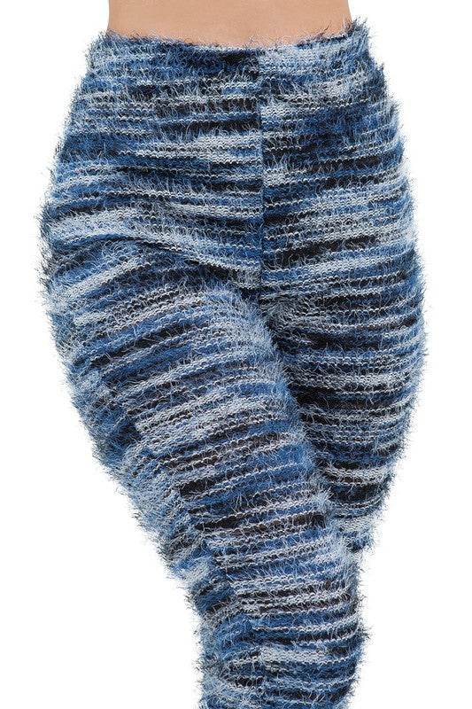 WOMEN COMFY FLUFFY KNIT LEGGINGSWEAT PANTS - Shop Style & More | Fresh Looks, Everyday Deals & Free Shipping