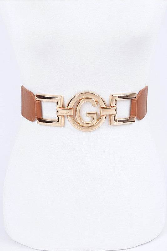 Plus Size G Logo Elastic Belt - Shop Style & More | Fresh Looks, Everyday Deals & Free Shipping