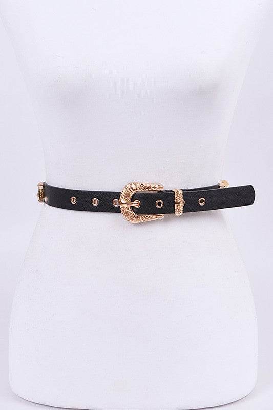 Chunky Chain Accent Iconic Belt - Shop Style & More | Fresh Looks, Everyday Deals & Free Shipping