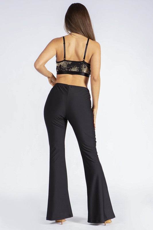 Basic Pants with Flared Leg - Shop Style & More | Fresh Looks, Everyday Deals & Free Shipping