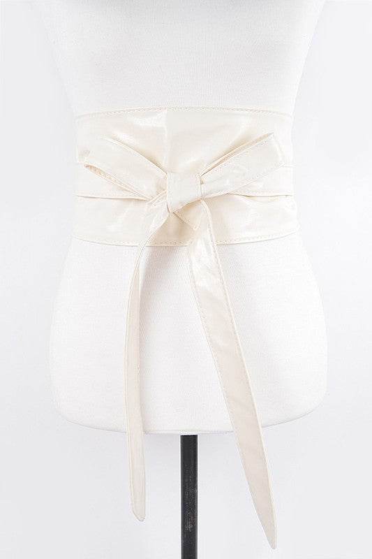 Faux Leather Wrap Around Obi Belt - Shop Style & More | Fresh Looks, Everyday Deals & Free Shipping