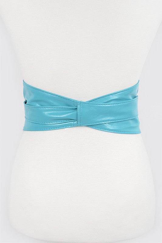 Faux Leather Wrap Around Obi Belt - Shop Style & More | Fresh Looks, Everyday Deals & Free Shipping