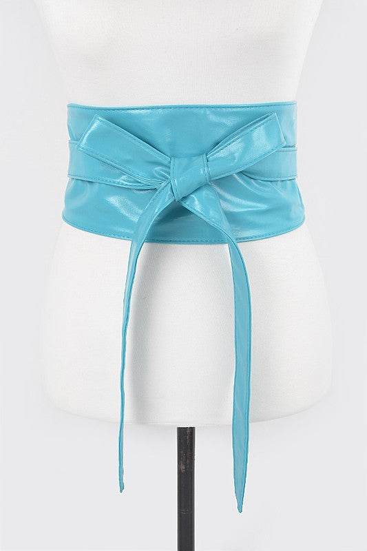 Faux Leather Wrap Around Obi Belt - Shop Style & More | Fresh Looks, Everyday Deals & Free Shipping