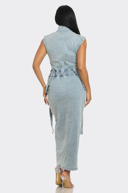 Modern Edge Denim dress - Shop Style & More | Fresh Looks, Everyday Deals & Free Shipping