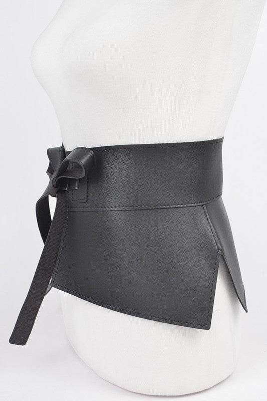 Iconic Faux Leather Skirt Tie Belt - Shop Style & More | Fresh Looks, Everyday Deals & Free Shipping