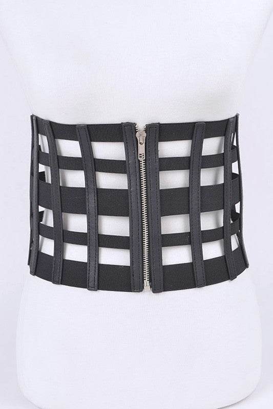 Zip Up Iconic Corset Belt - Shop Style & More | Fresh Looks, Everyday Deals & Free Shipping