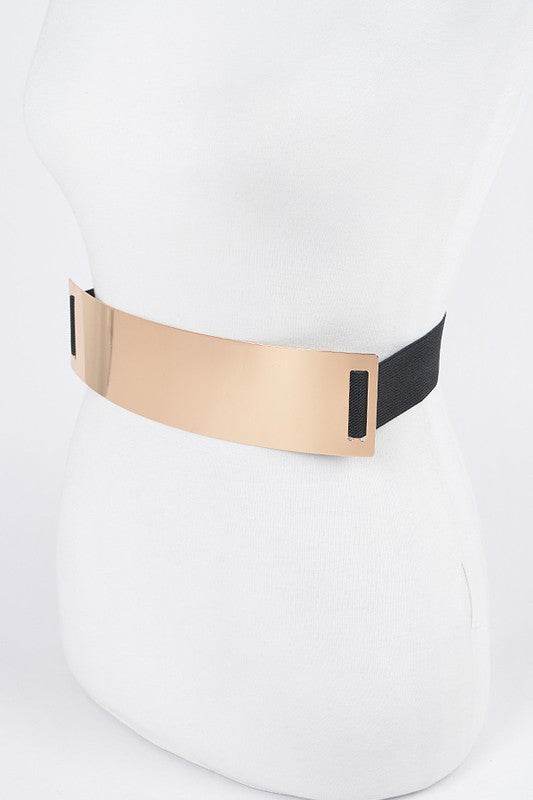 Metal Plaque Iconic Elastic Belt - Shop Style & More | Fresh Looks, Everyday Deals & Free Shipping