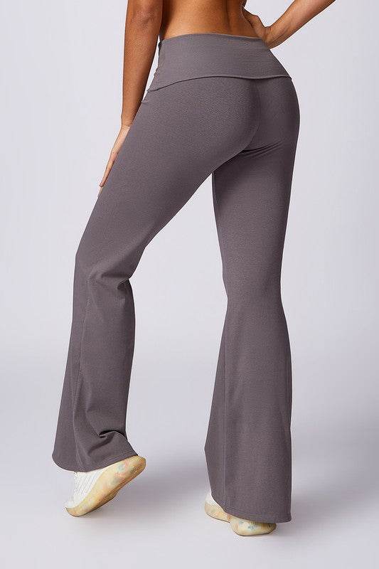 High-waisted hip-lifting flared casual sport pants - Shop Style & More | Fresh Looks, Everyday Deals & Free Shipping