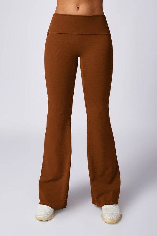 High-waisted hip-lifting flared casual sport pants - Shop Style & More | Fresh Looks, Everyday Deals & Free Shipping