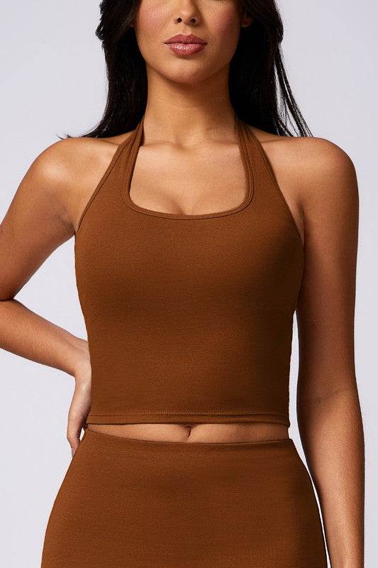 Halterneck running fitness yoga sports bras - Shop Style & More | Fresh Looks, Everyday Deals & Free Shipping