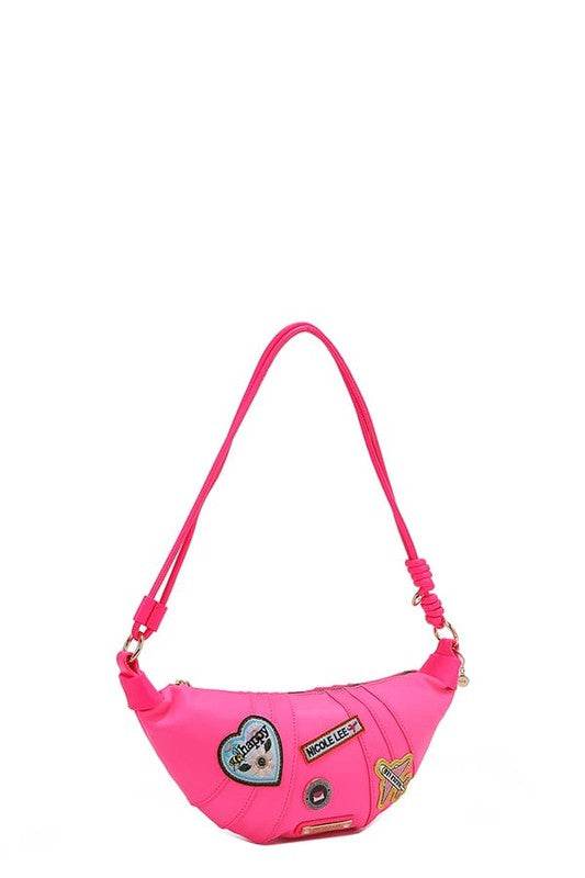 Nicole Lee USA Color Patch Croissant Bag - Shop Style & More | Fresh Looks, Everyday Deals & Free Shipping