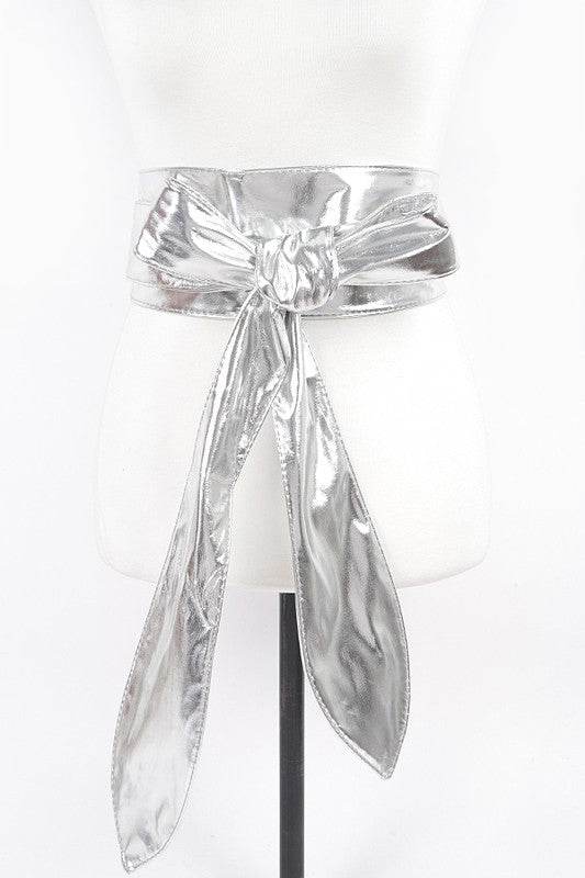 Patent Finish Obi Tie Belt - Shop Style & More | Fresh Looks, Everyday Deals & Free Shipping