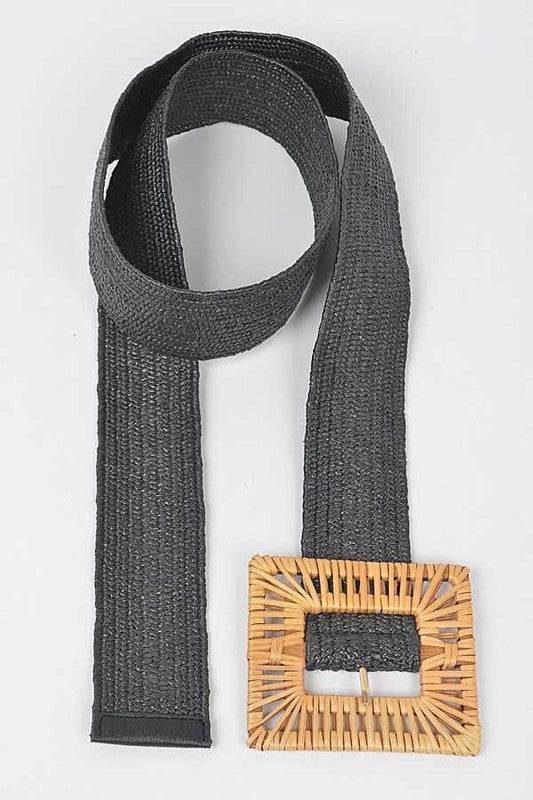 Plus Size Bamboo Buckle Elastic Belt - Shop Style & More | Fresh Looks, Everyday Deals & Free Shipping