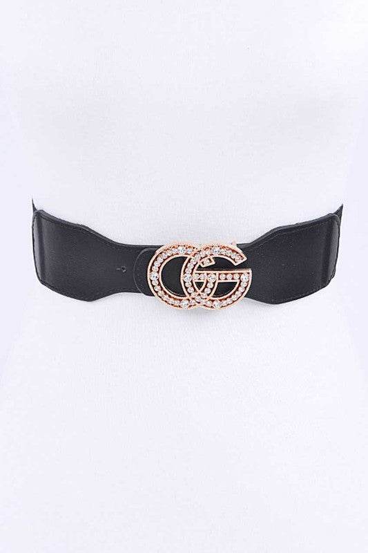CG Logo Plus Size Elastic Belt - Shop Style & More | Fresh Looks, Everyday Deals & Free Shipping