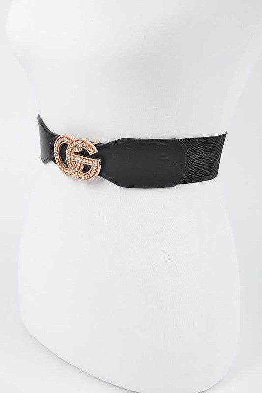 CG Logo Plus Size Elastic Belt - Shop Style & More | Fresh Looks, Everyday Deals & Free Shipping
