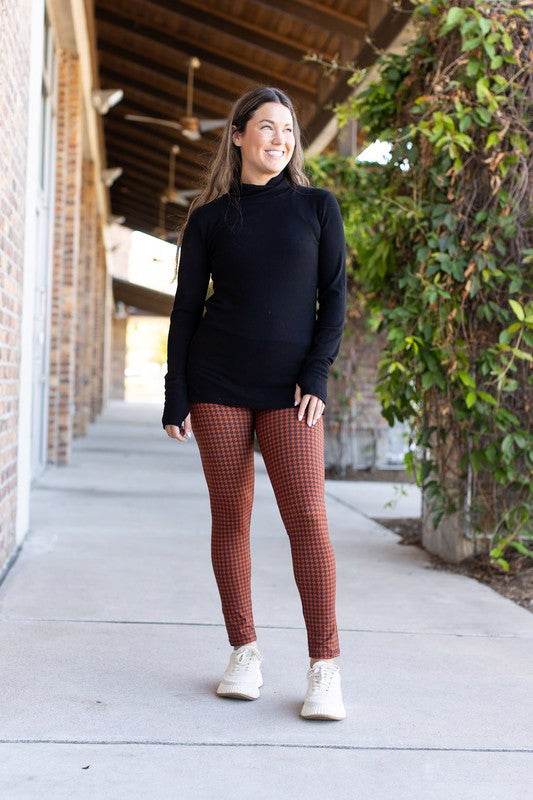 The Autumn Houndstooth Leggings Round 2 - Shop Style & More | Fresh Looks, Everyday Deals & Free Shipping