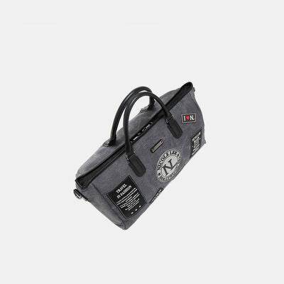 Nicole Lee USA Denim Patch Duffel - Shop Style & More | Fresh Looks, Everyday Deals & Free Shipping