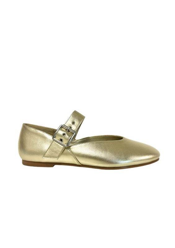 LEVI METALLIC BALLETINA FLAT - Shop Style & More | Fresh Looks, Everyday Deals & Free Shipping
