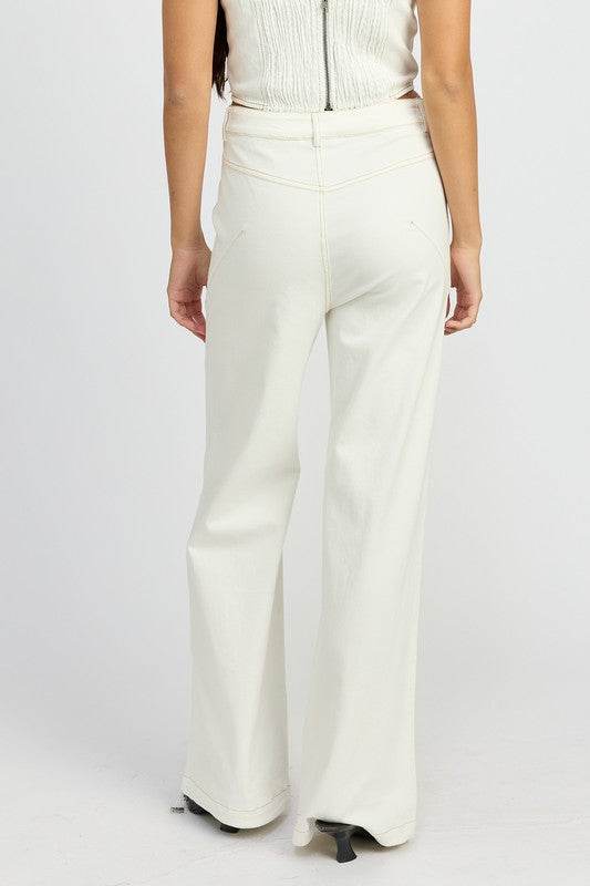 HIGH WAISTED WIDE LEG PANTS - Shop Style & More | Fresh Looks, Everyday Deals & Free Shipping