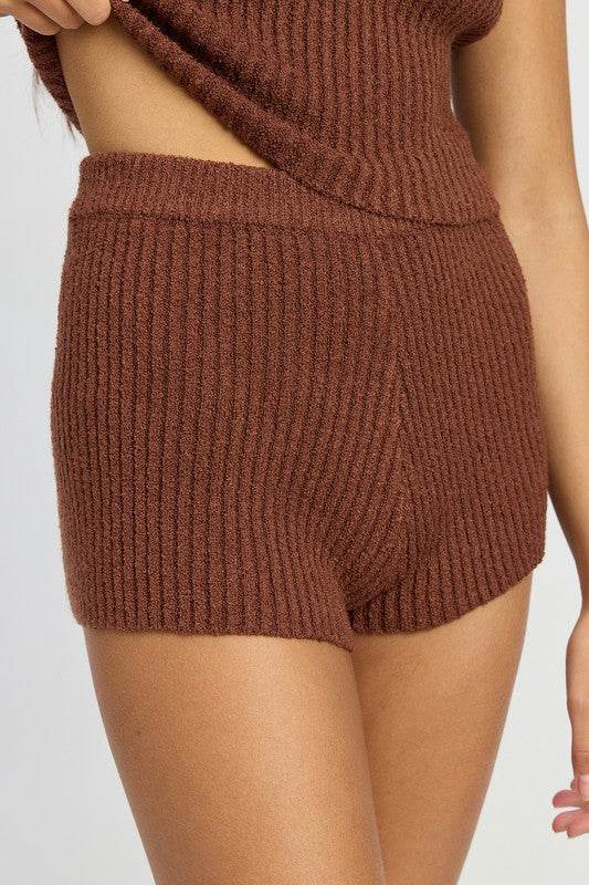 RIBBED MINI SHORTS - Shop Style & More | Fresh Looks, Everyday Deals & Free Shipping