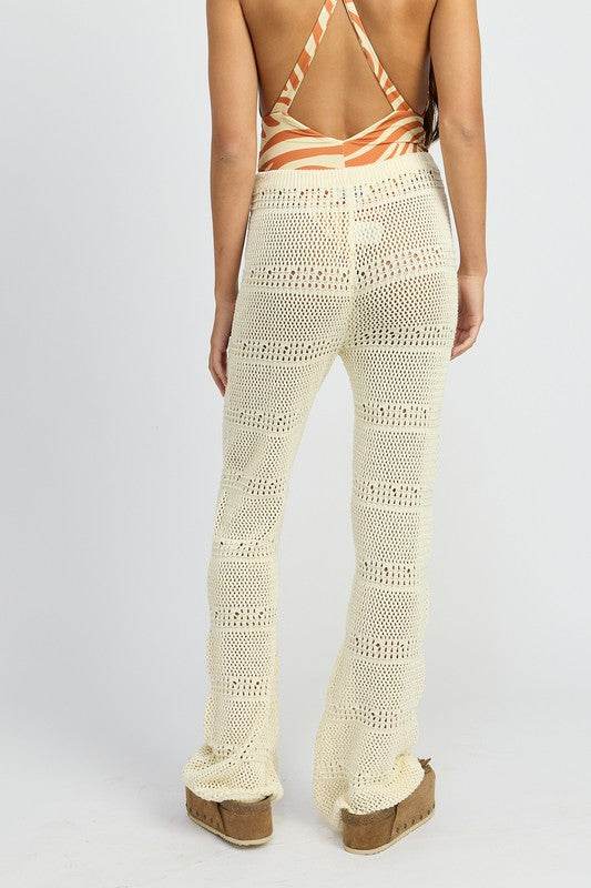 CROCHET PANTS WITH DRAWSTRINGS - Shop Style & More | Fresh Looks, Everyday Deals & Free Shipping