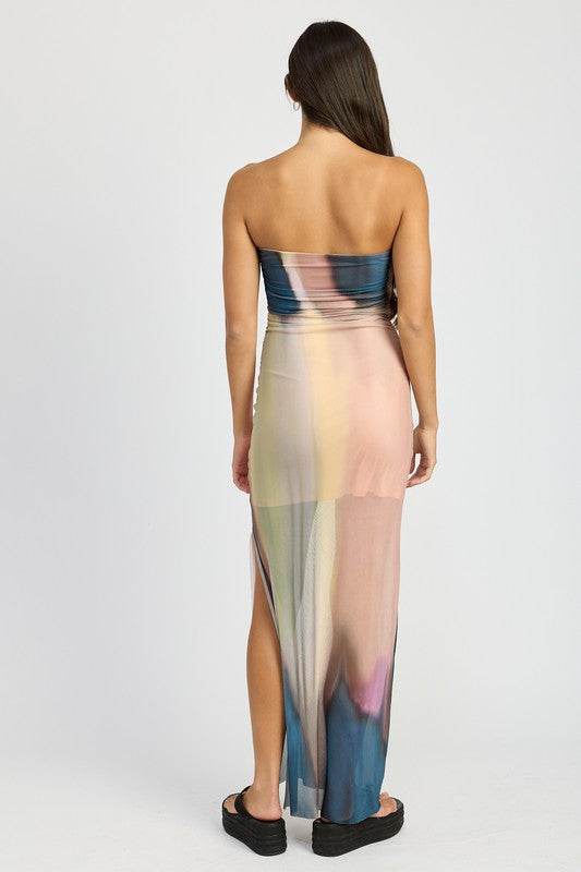SHIRRED TUBE MAXI DRESS - Shop Style & More | Fresh Looks, Everyday Deals & Free Shipping