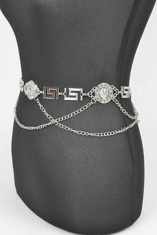 Medallion Iconic Layered Chain Belt - Shop Style & More | Fresh Looks, Everyday Deals & Free Shipping