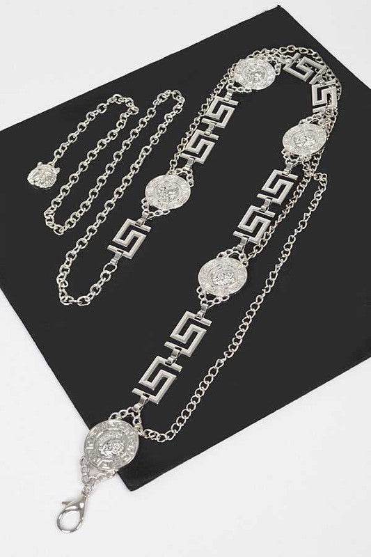 Medallion Iconic Layered Chain Belt - Shop Style & More | Fresh Looks, Everyday Deals & Free Shipping