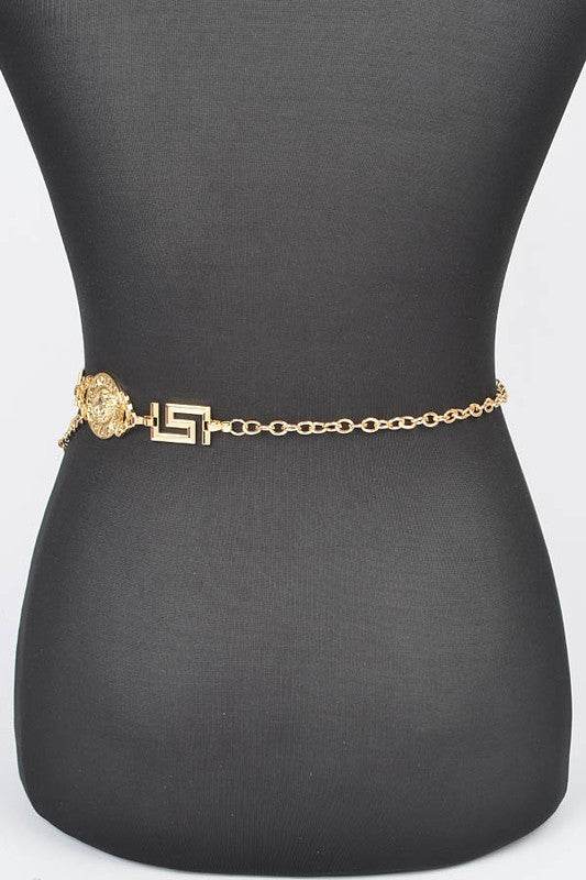 Medallion Iconic Layered Chain Belt - Shop Style & More | Fresh Looks, Everyday Deals & Free Shipping