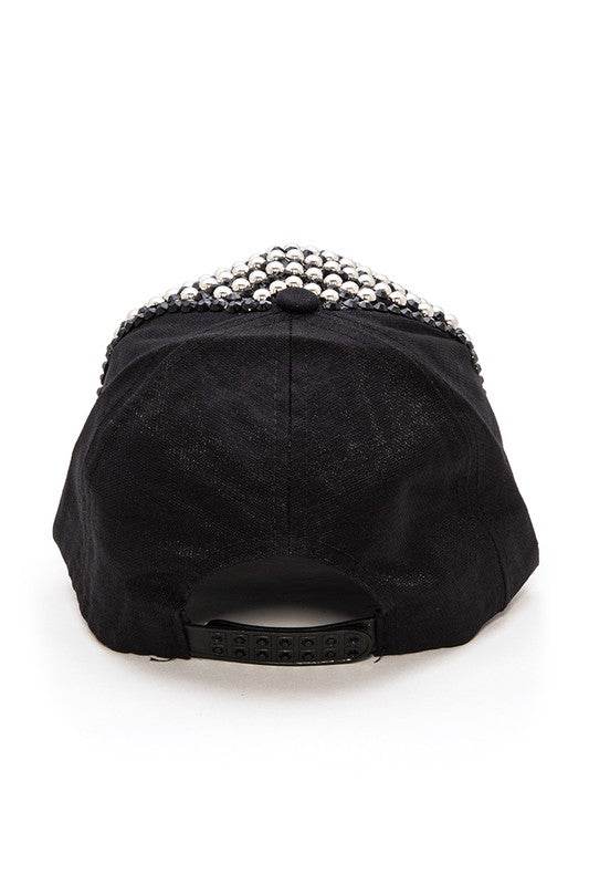 Rhinestone And Studded Fashion Cap - Shop Style & More | Fresh Looks, Everyday Deals & Free Shipping