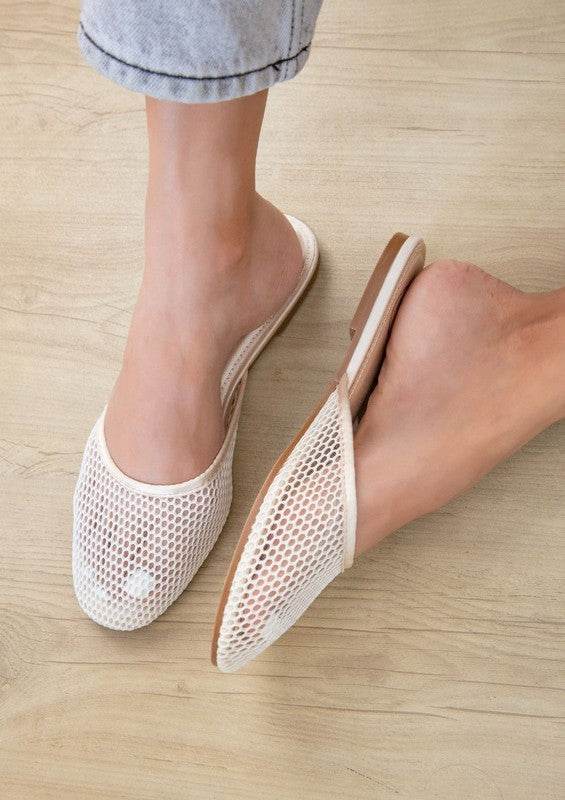 LEVI SLIP ON MESH FASHIONABLE FLATS - Shop Style & More | Fresh Looks, Everyday Deals & Free Shipping