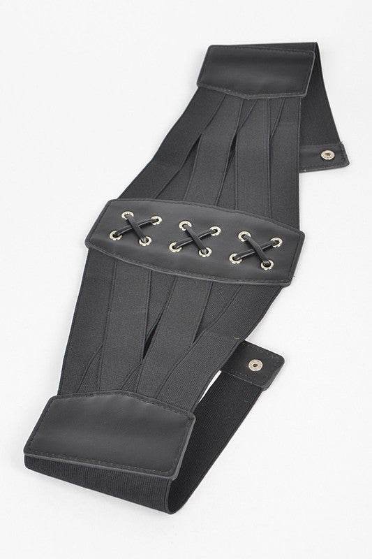 Faux Leather Lacing Corset Belt - Shop Style & More | Fresh Looks, Everyday Deals & Free Shipping