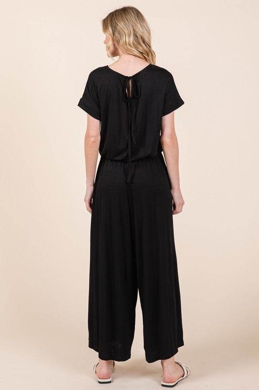 Wide Leg Jumpsuit with Side Pockets - Shop Style & More | Fresh Looks, Everyday Deals & Free Shipping