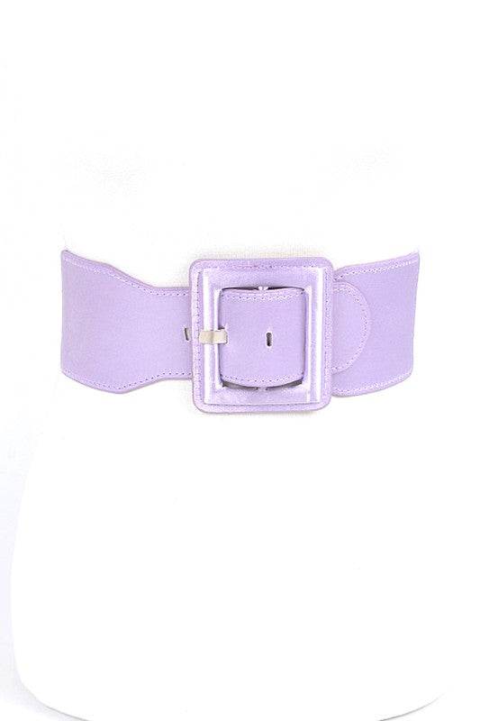 Satin Metallic Elastic Fashion Wide Belt - Shop Style & More | Fresh Looks, Everyday Deals & Free Shipping