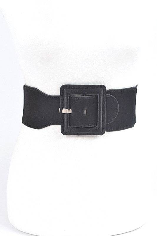 Satin Metallic Elastic Fashion Wide Belt - Shop Style & More | Fresh Looks, Everyday Deals & Free Shipping