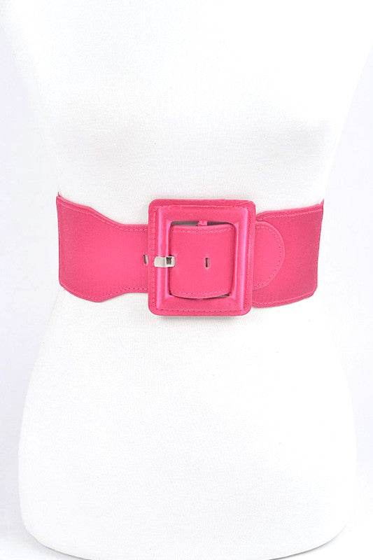 Satin Metallic Elastic Fashion Wide Belt - Shop Style & More | Fresh Looks, Everyday Deals & Free Shipping